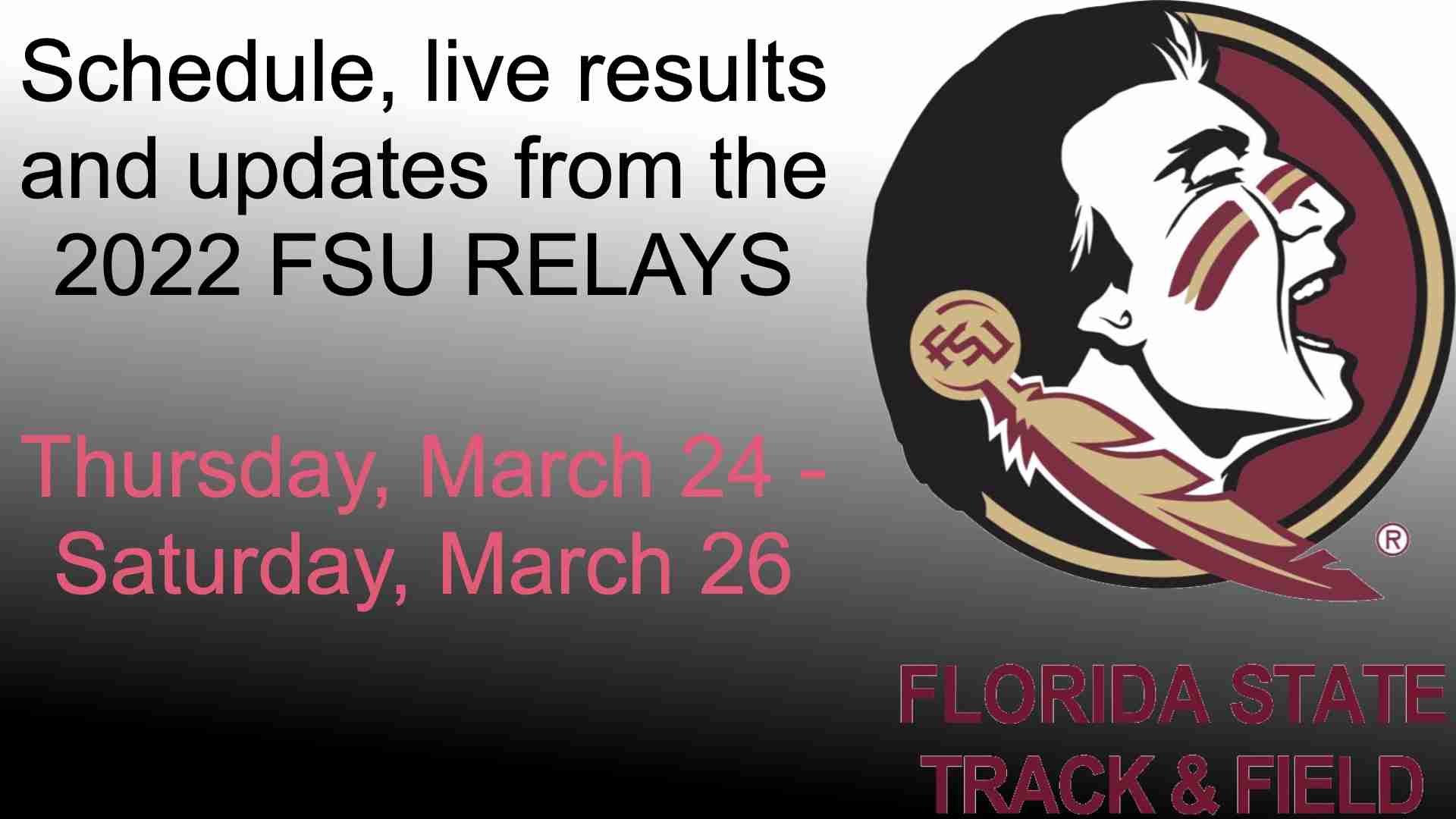 How to follow the 2022 FSU Relays? WorldTrack and Field News and Results