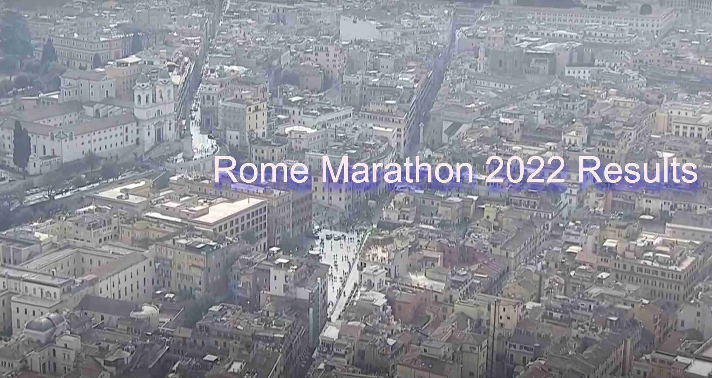 Rome Marathon 2022 results; wins for Bekele and Dalasa