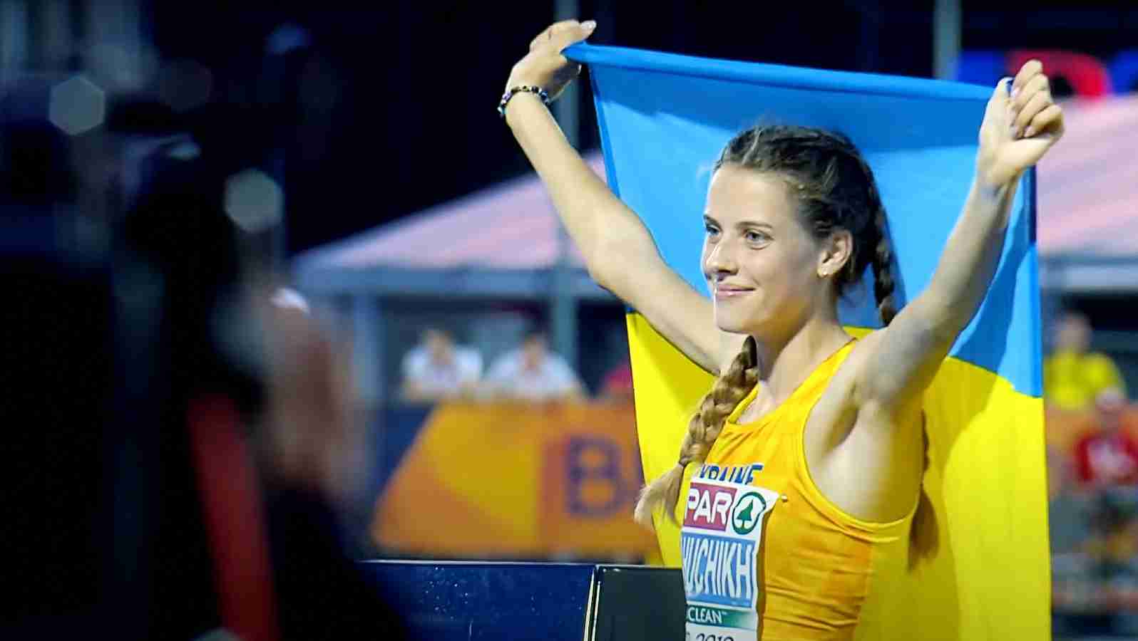 Ukraine’s Mahuchikh fought in the stadium to win world indoor championships gold