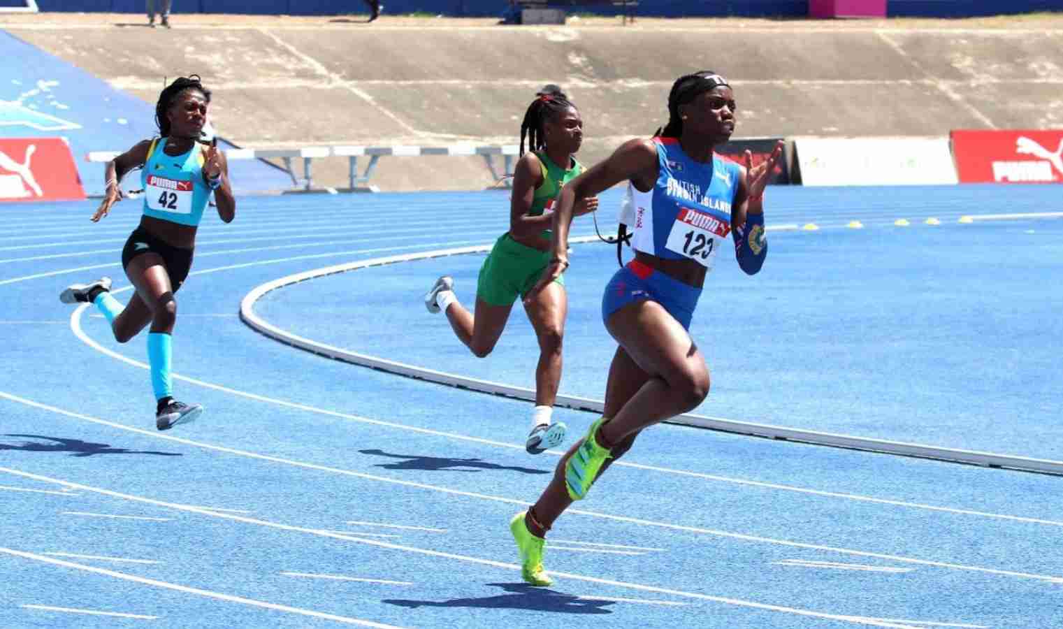 Adaejah Hodge, Shawnti Jackson clash over 200m at NYC Grand Prix