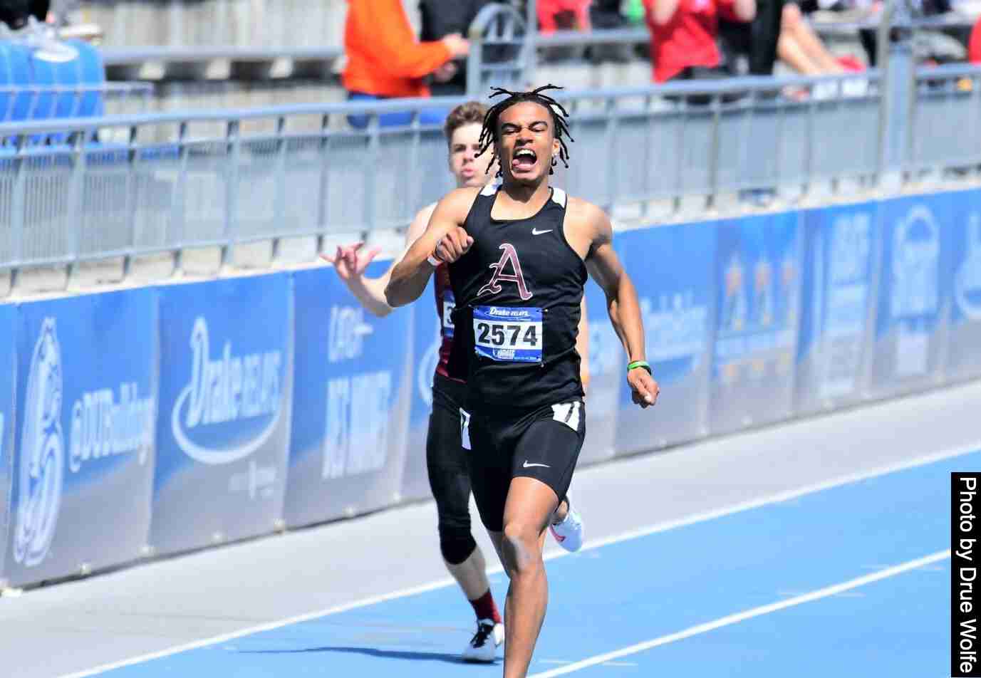 What high school records were broken at Drake Relays 2022? World