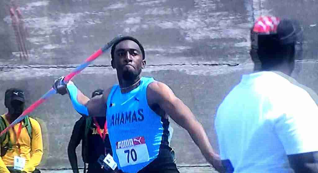Bahamian Keyshawn Strachan 2022 Carifta Games