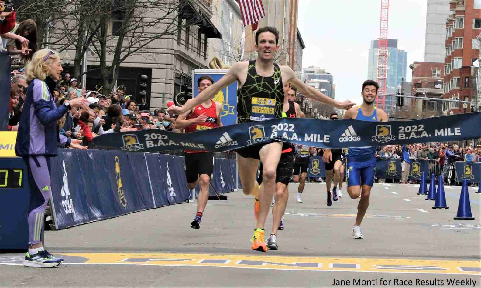 The Guardian Mile 2023 Men's Elite Field Johnny Gregorek returns to