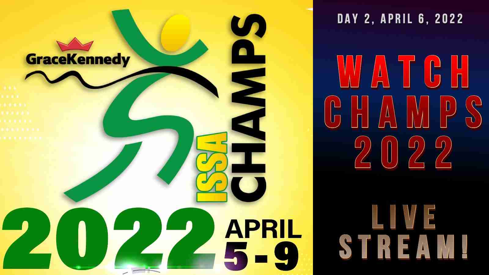 Day 2: How to watch CHAMPS 2022? Order of events schedule