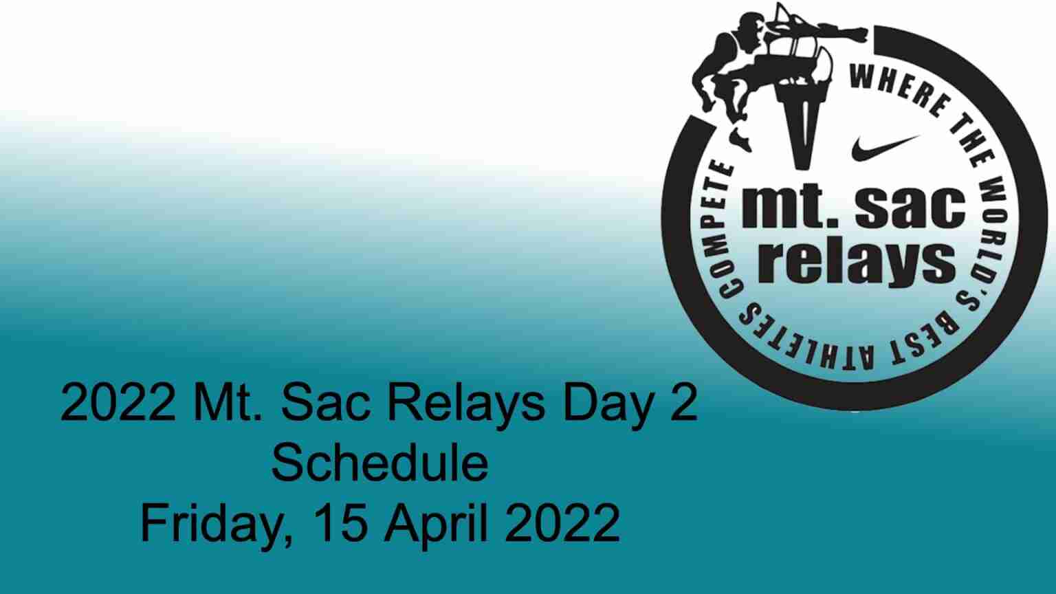 Mt Sac Relays 2025 Schedule Chlo Meghan