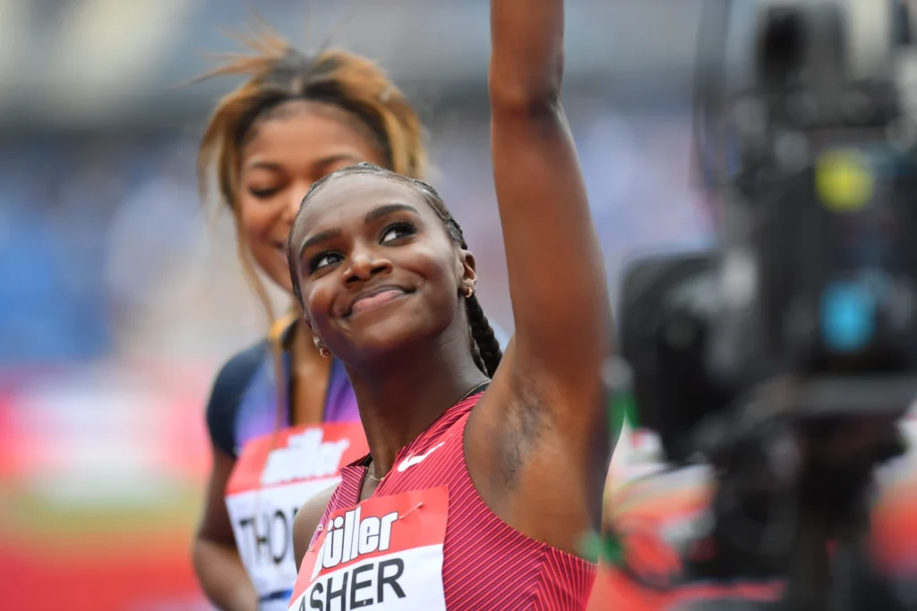 Dina-Asher-Smith-wins-at-the-2022-Birmingham-Diamond-League-Meeting