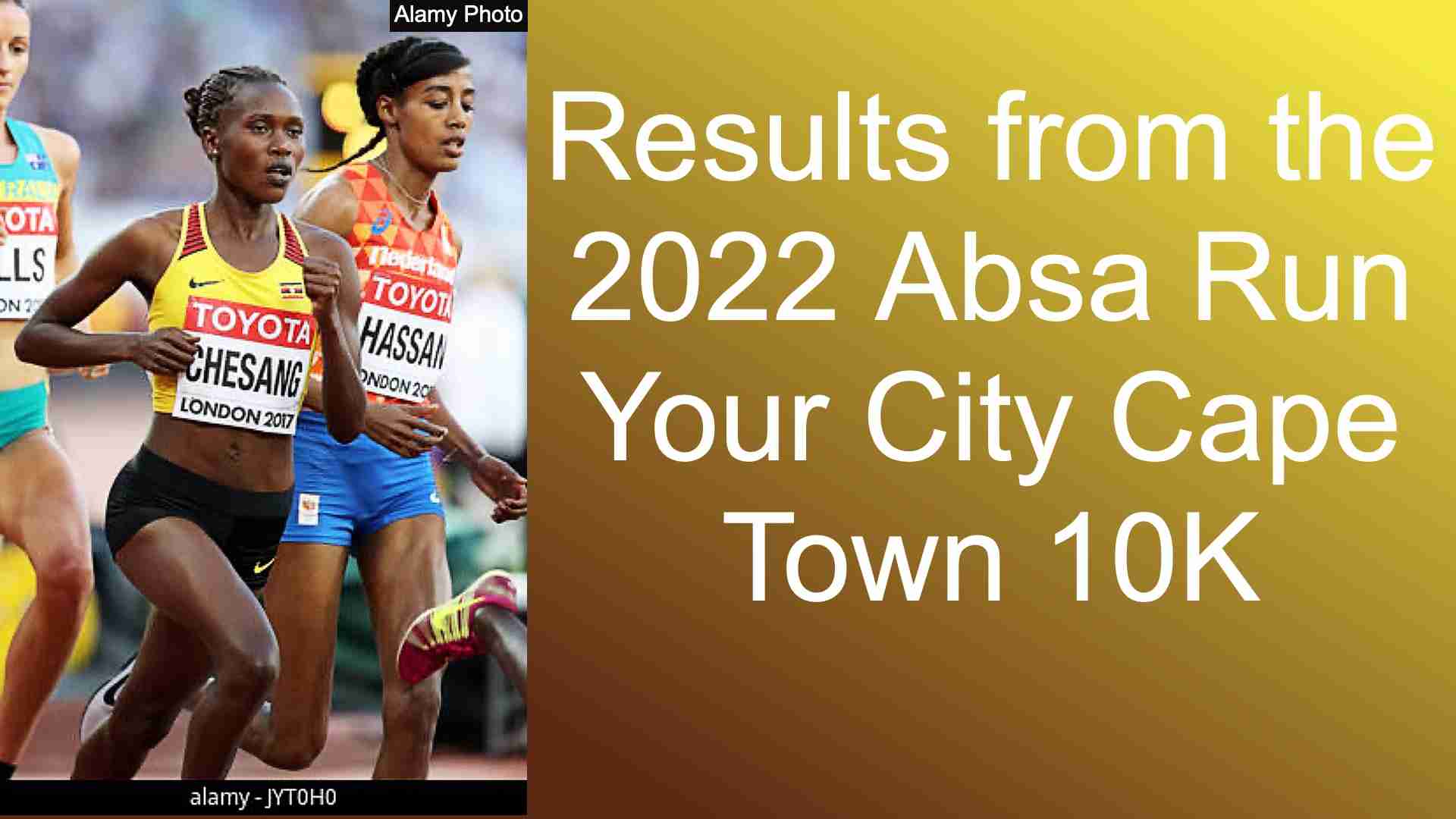 Results from the 2022 Absa Run Your City Cape Town 10K