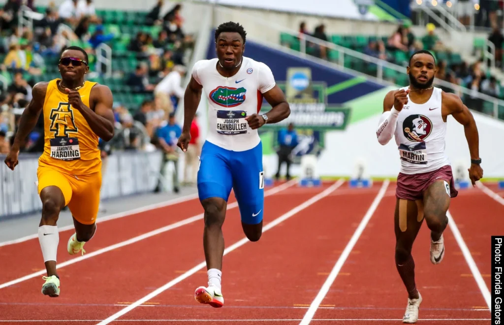 Joseph-Fahnbulleh-wins-100m-at-2022-NCAA-Championships