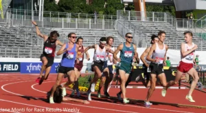 Evan Jager at the 2022 USATF Outdoor Championships