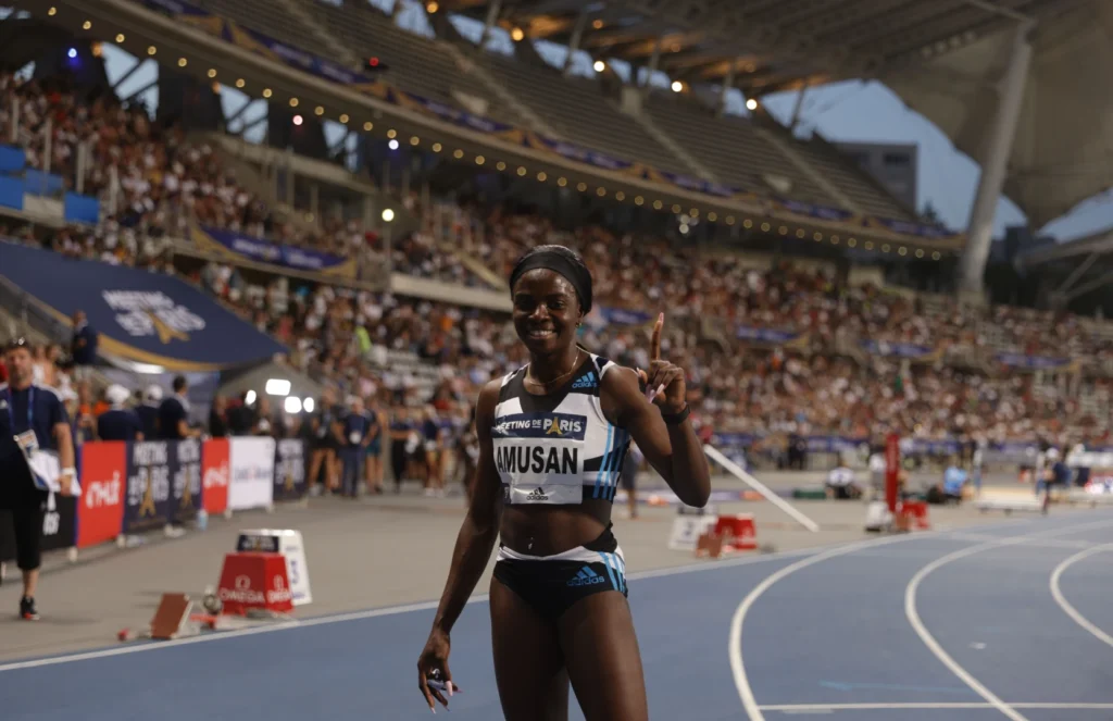 Tobi Amusan Paris Diamond League 2022