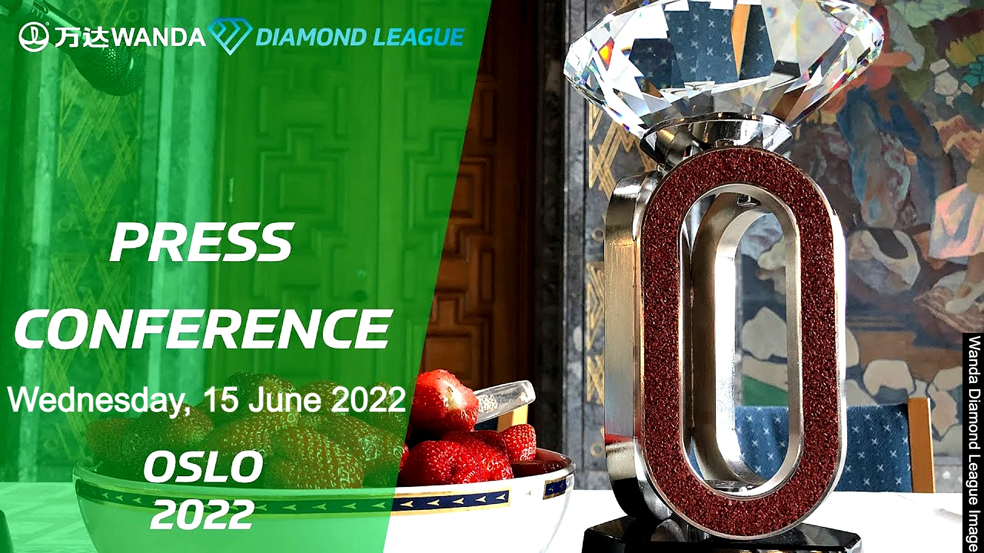 You can Watch the Oslo Diamond League 2022 Press Conference Live Stream