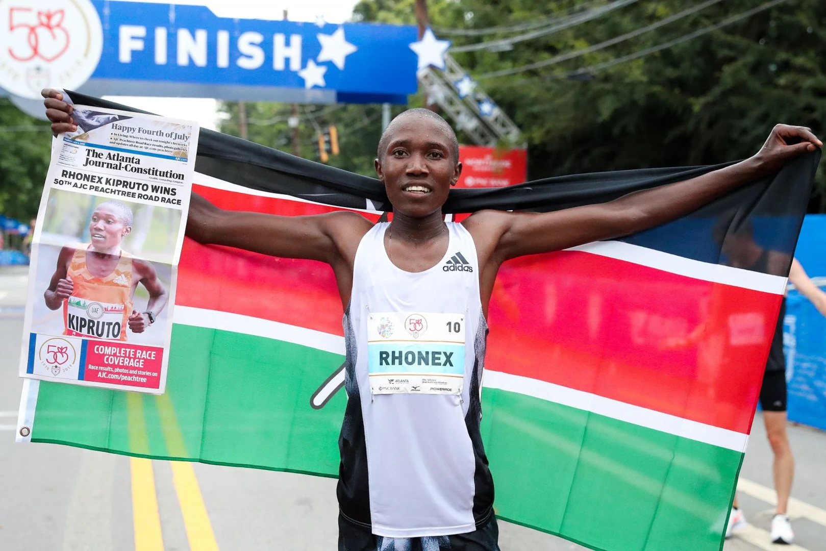 AJC Peachtree Road Race 2022 results; Rhonex Kipruto and Senbere Teferi take wins