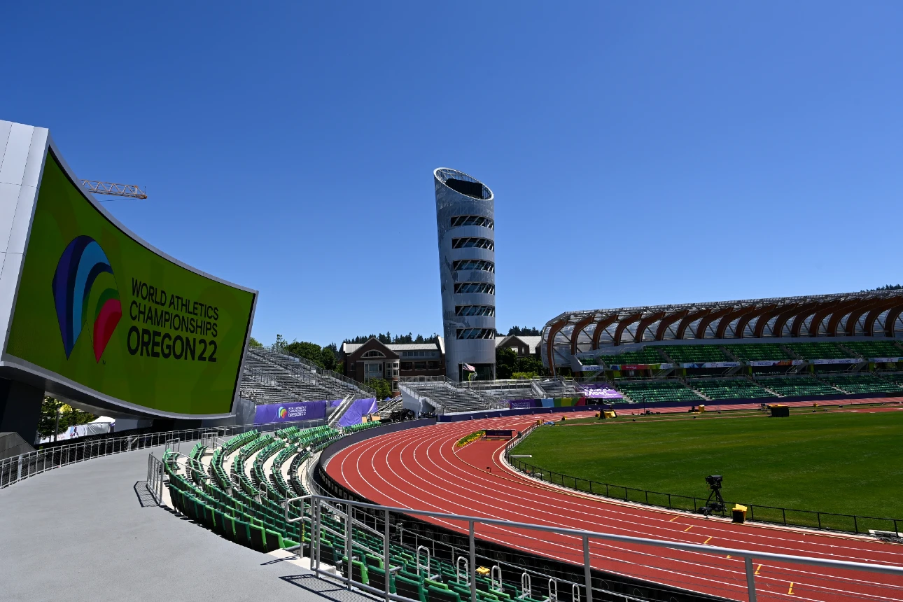 Day 2 order of events world athletics championships 2022 at Hayward Field