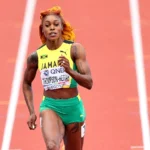 Elaine Thompson-Herah in the 100m at the World Athletics Championships 2022