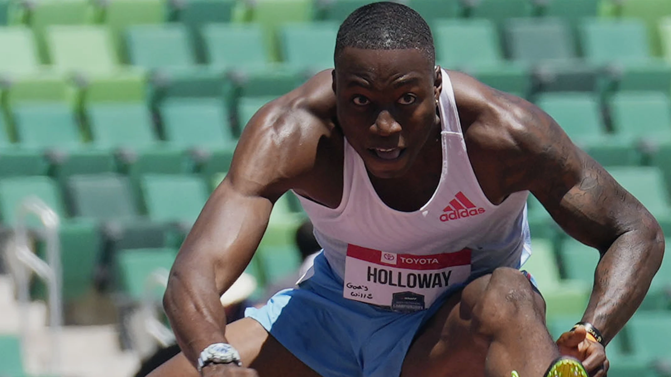 Grant Holloway, Hansle Parchment advance to 110m hurdles finals – Semi-finals results