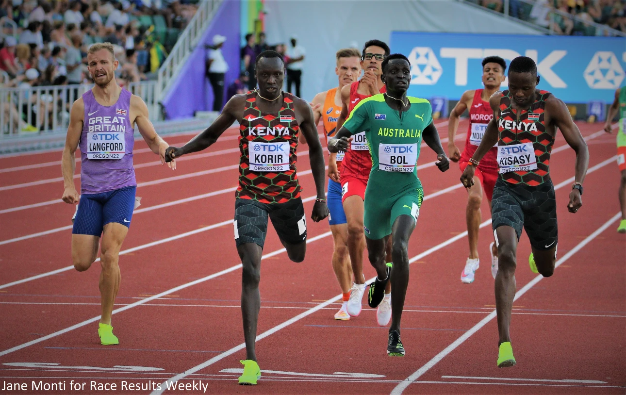 Men's 800m semifinals results Olympic champion Korir advances at