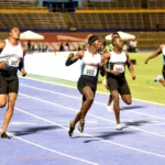 Oblique Seville wins heat in 9.98 at the Jamaica National Championships 2022