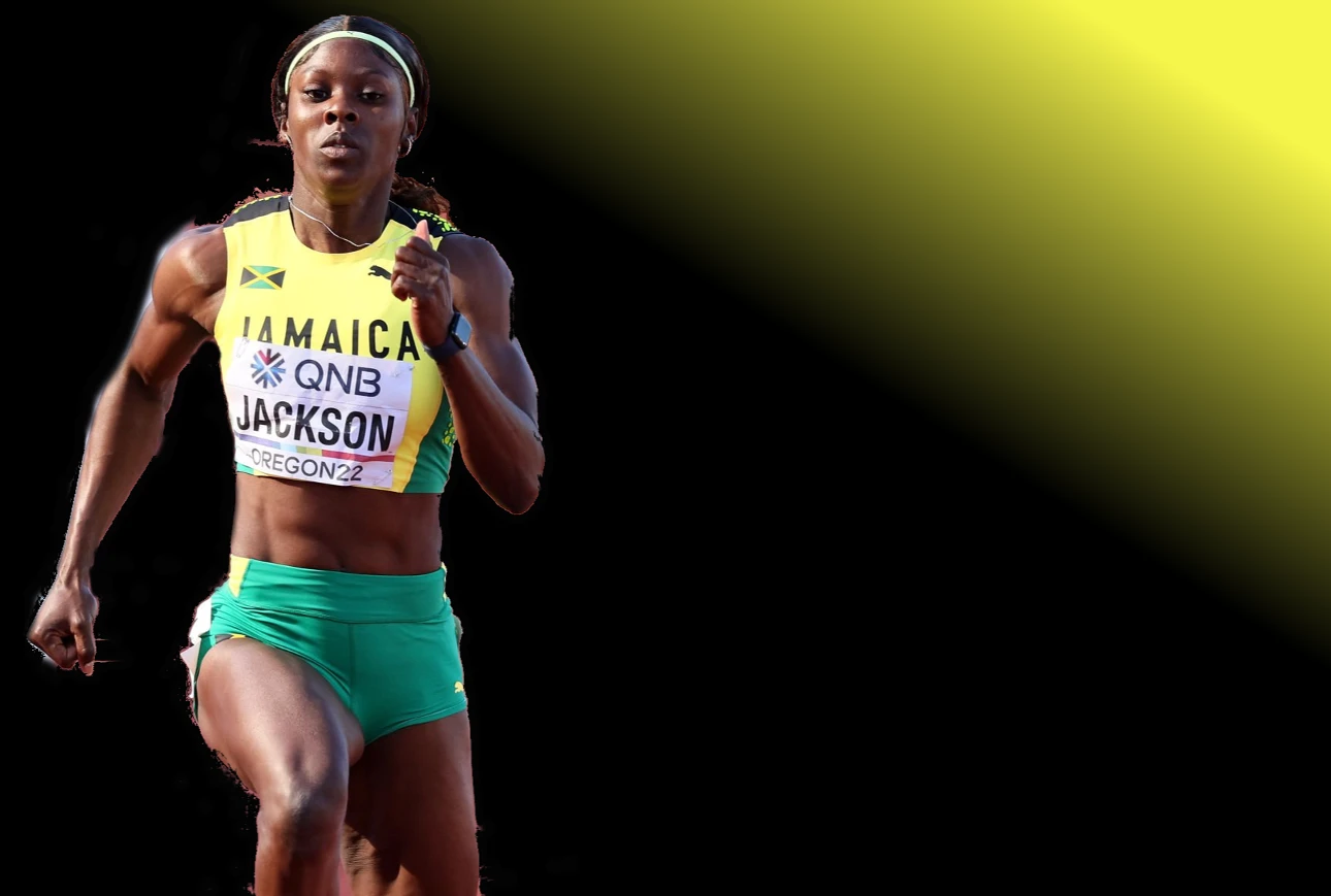 Shericka Jackson cruised to 21.67 secs Women's 200m semifinals