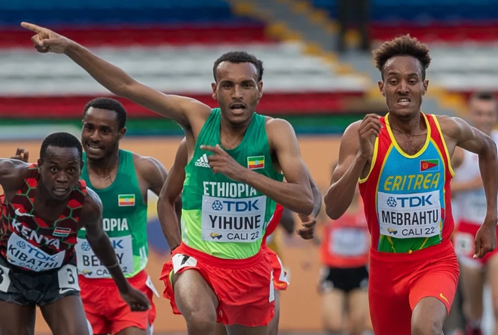 Addisu Yihune takes 5000m at the World U20 Championships Day 1