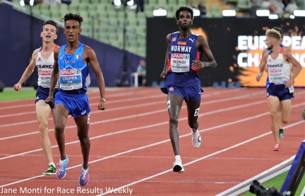 Italy's Yemaneberhan Crippa wins the 2022 European Athletics Championships