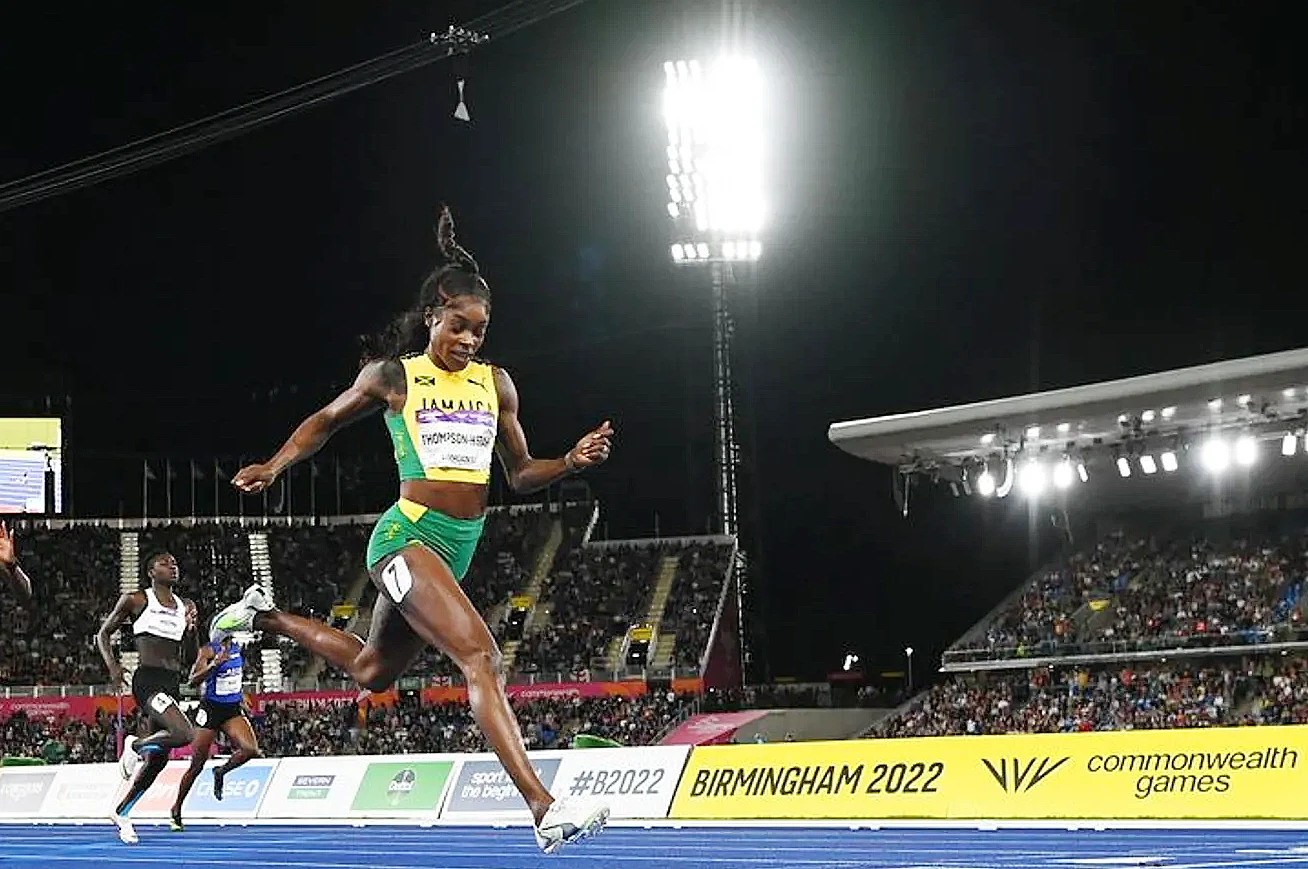 Thompson-Herah completes Commonwealth Games 2022 sprint double with record run