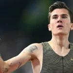 Jakob Ingebrigtsen of Norway 1500m Athletissima Lausanne Diamond League meeting