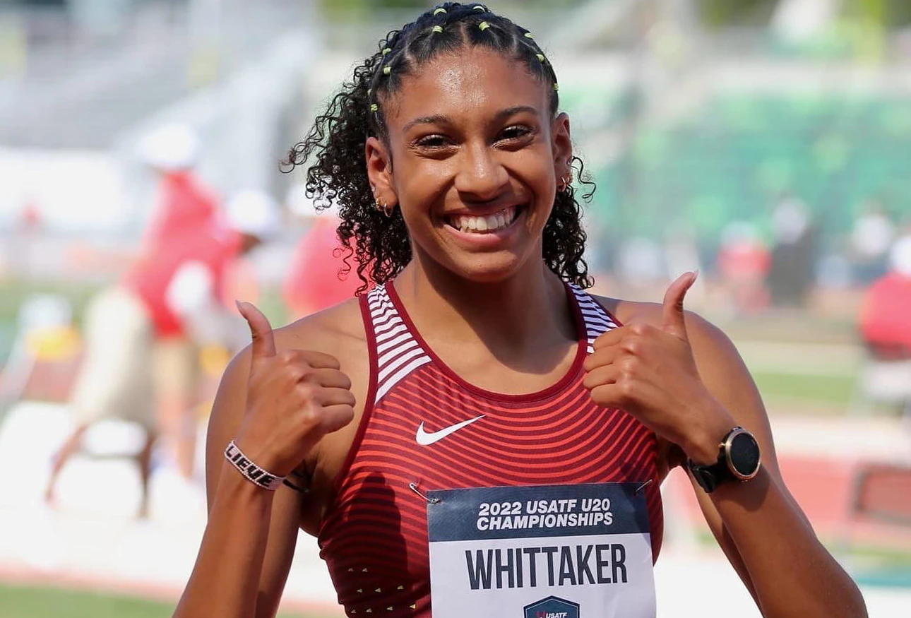 Juliette Whittaker runs 204.92 in 800m first round at World U20