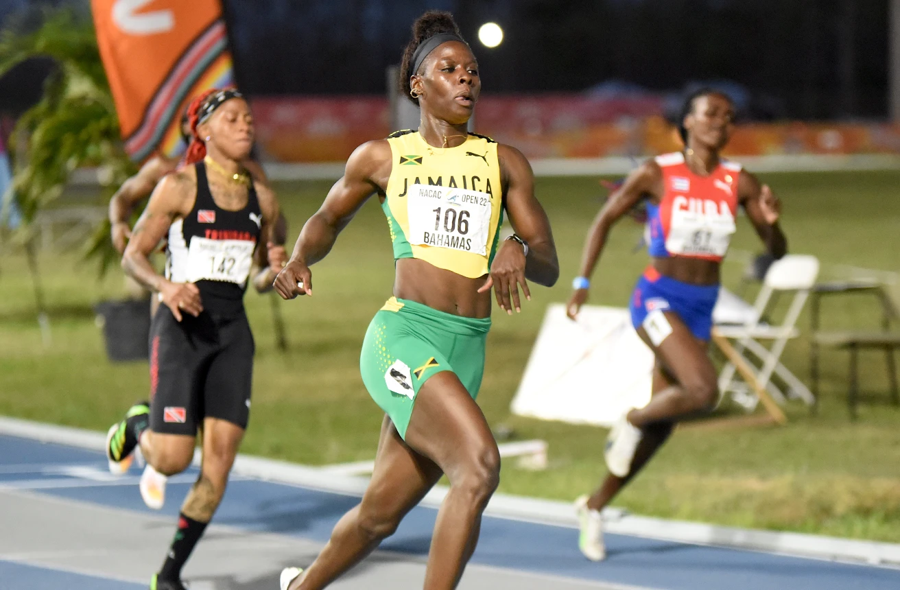 Shericka Jackson wins 100m at the NACAC Senior Championships 2022