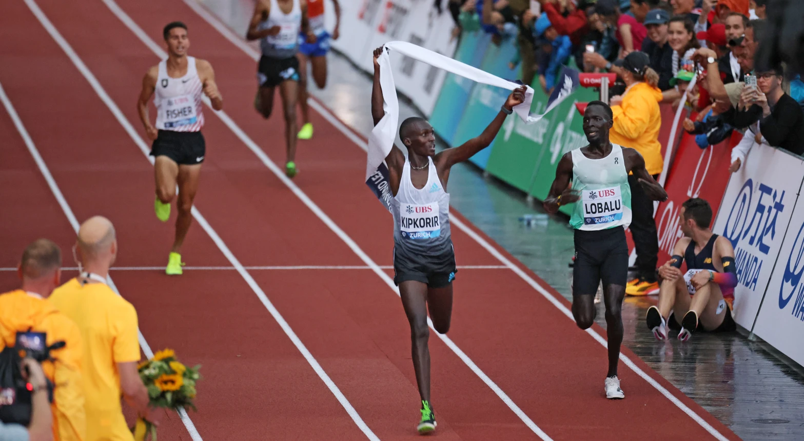 Nicholas Kipkorir Kimeli wins the 2022 Wanda Diamond League Final 5000m