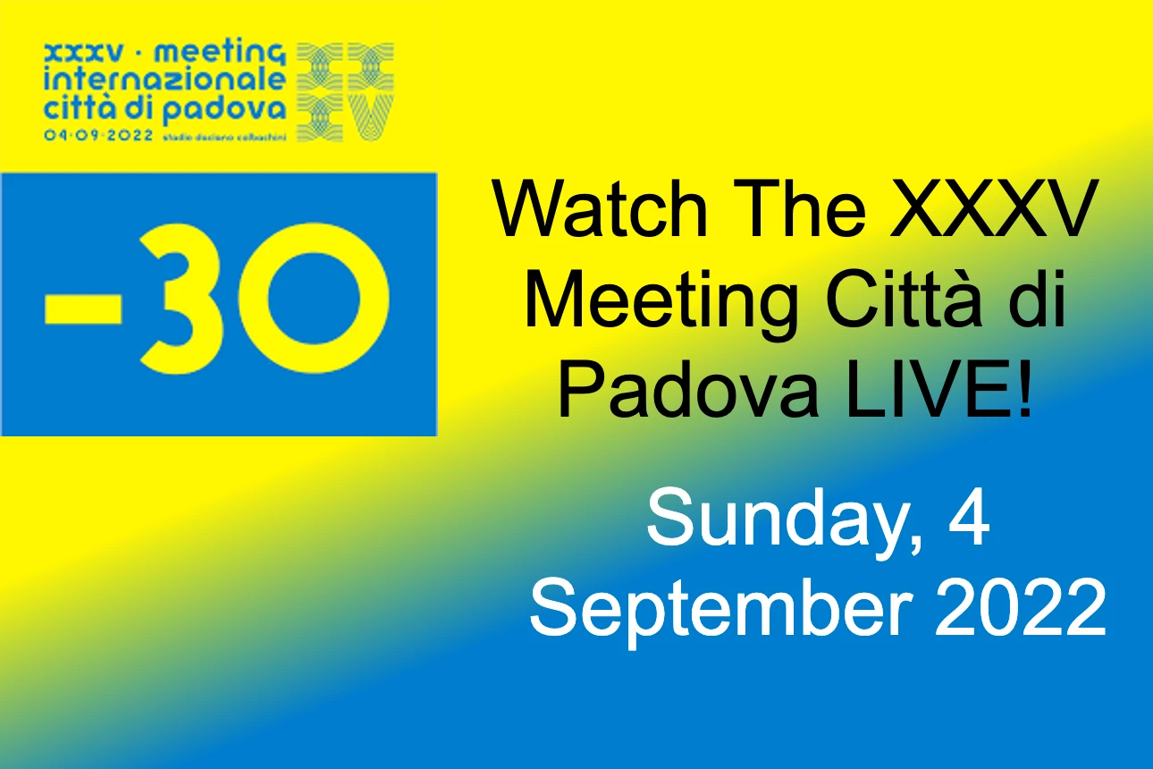 How to watch the Meeting Città di Padova 2022?