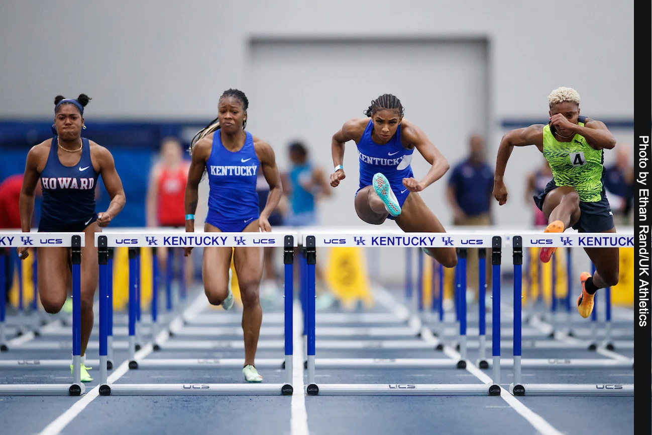 Masai Russell and Jordan Anthony lead Kentucky at NCAA Indoor Championship