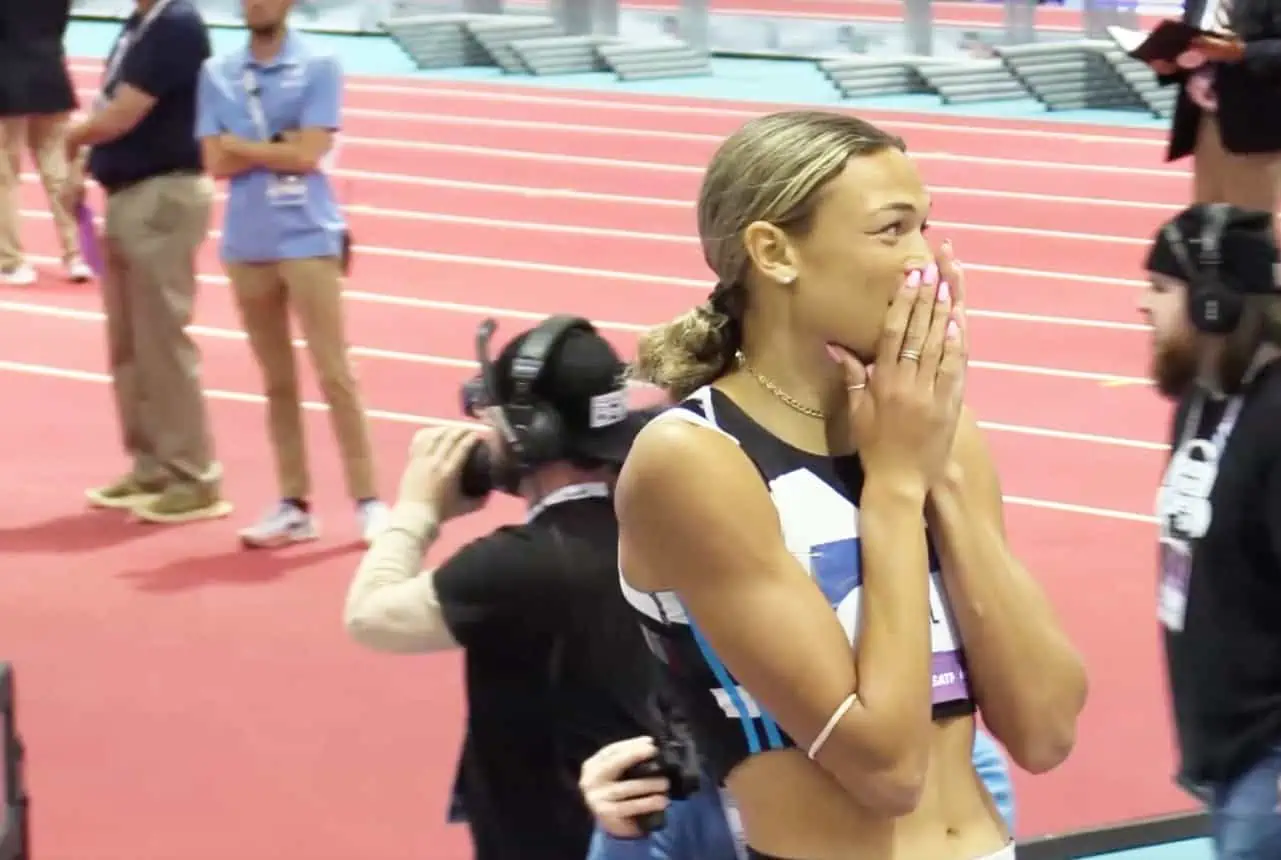 Anna Hall runs 2:03.23 to win 800m at Florida Relays 2023