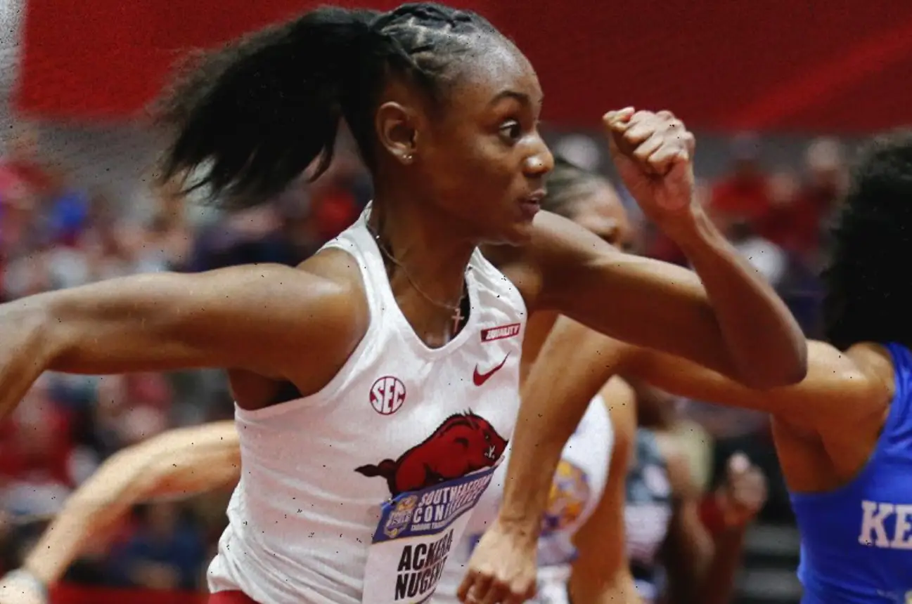 Razorback Invitational Women’s 60m Hurdles Open Start List Lolo Jones