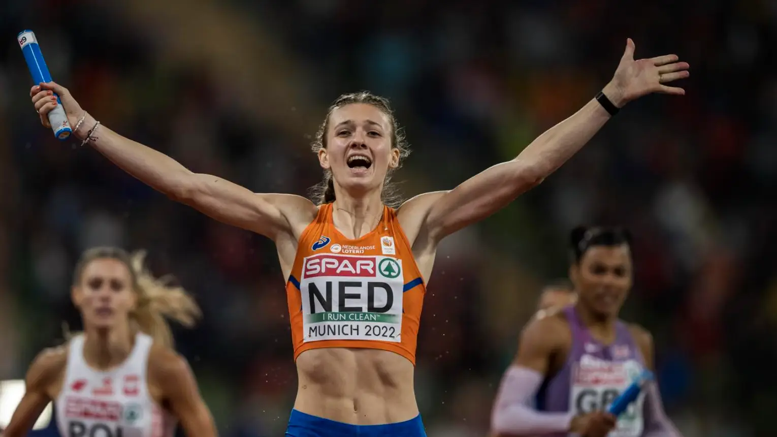 Femke Bol anchors The Netherlands to win at the European Championships