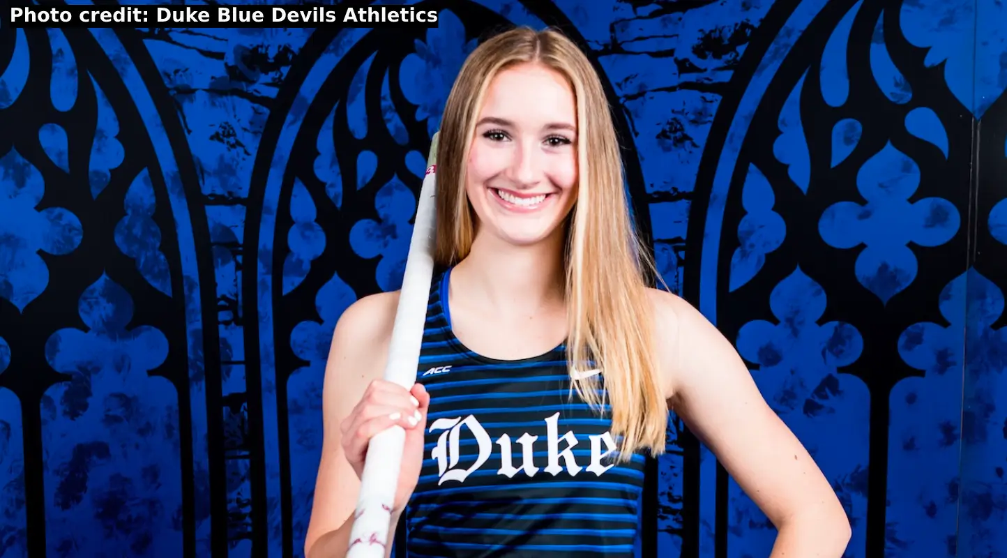 Duke's Paige Sommers wins women's Pole Vault at 2023 Raleigh Relays ...