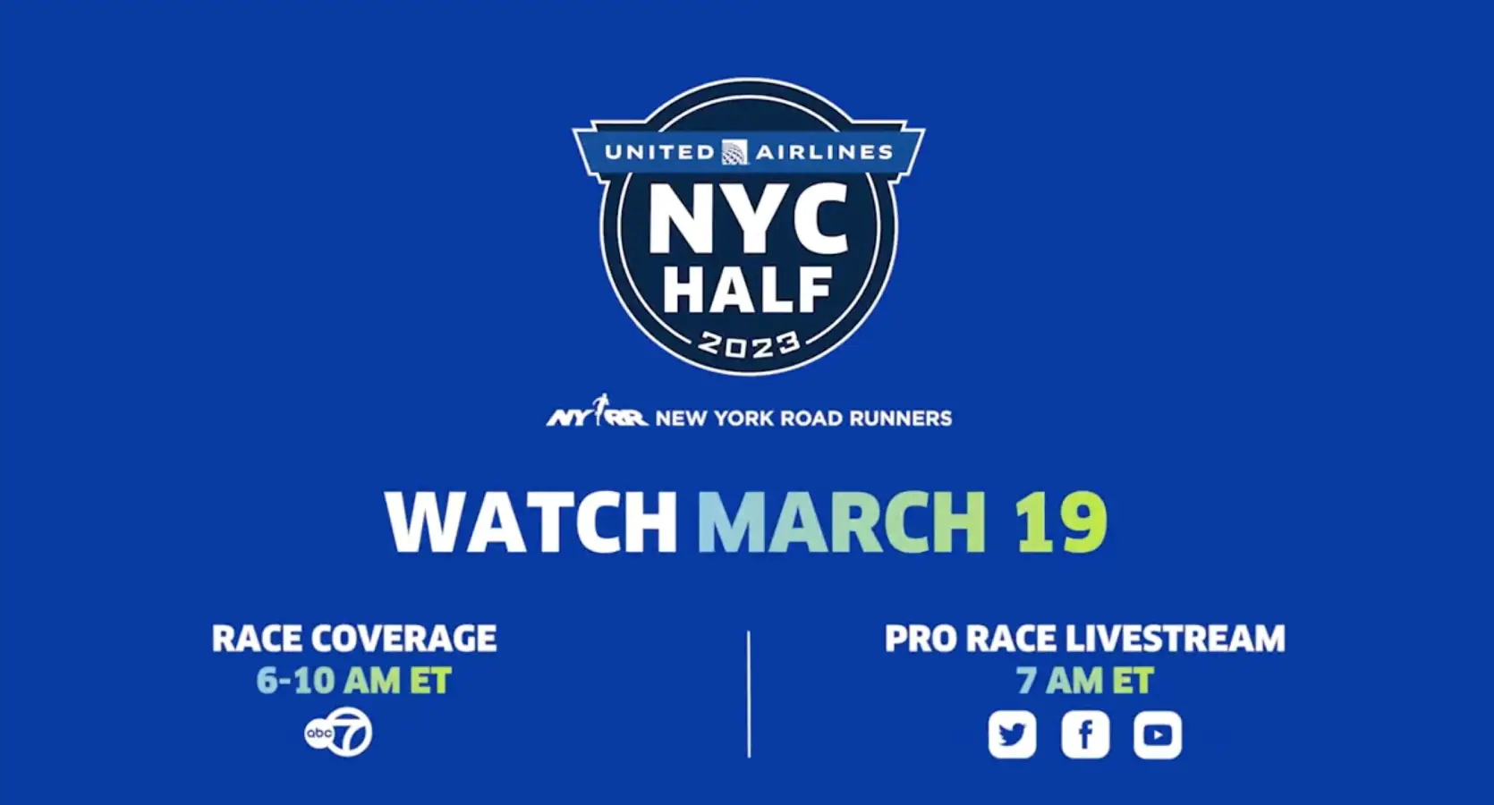 When is the United Airlines NYC Half Marathon 2023 and how to watch?