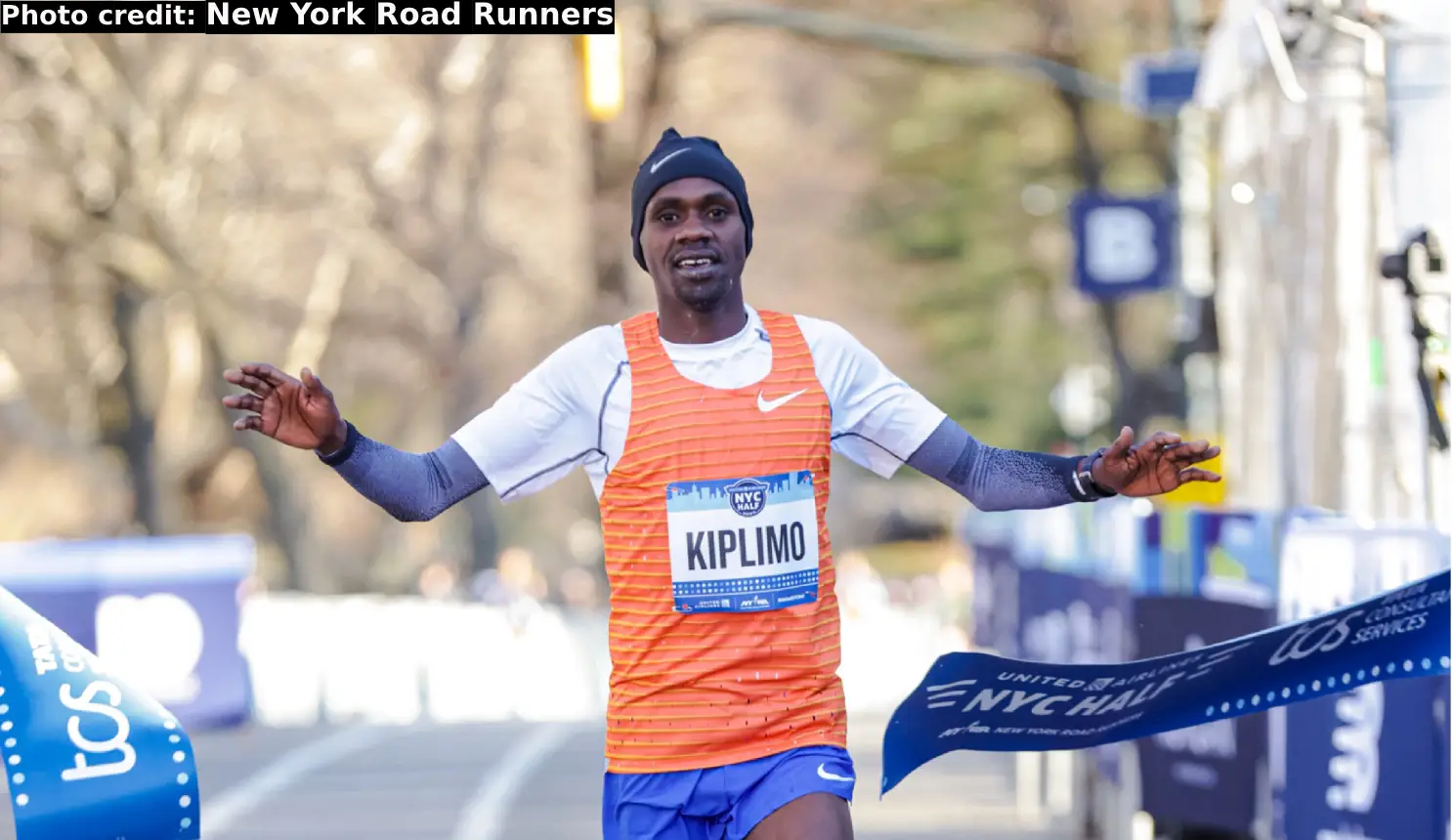 jacob kiplimo wins the United Airlines NYC Half Marathon 2023