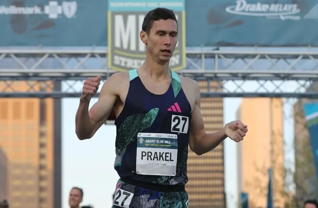 Sam Prakel wins the USATF 1 Mile Road Championships results