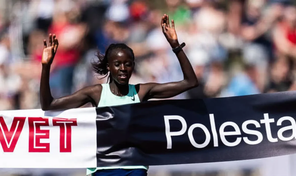 Kenyan runner Susan Chembai just won the Göteborgsvarvet 2023