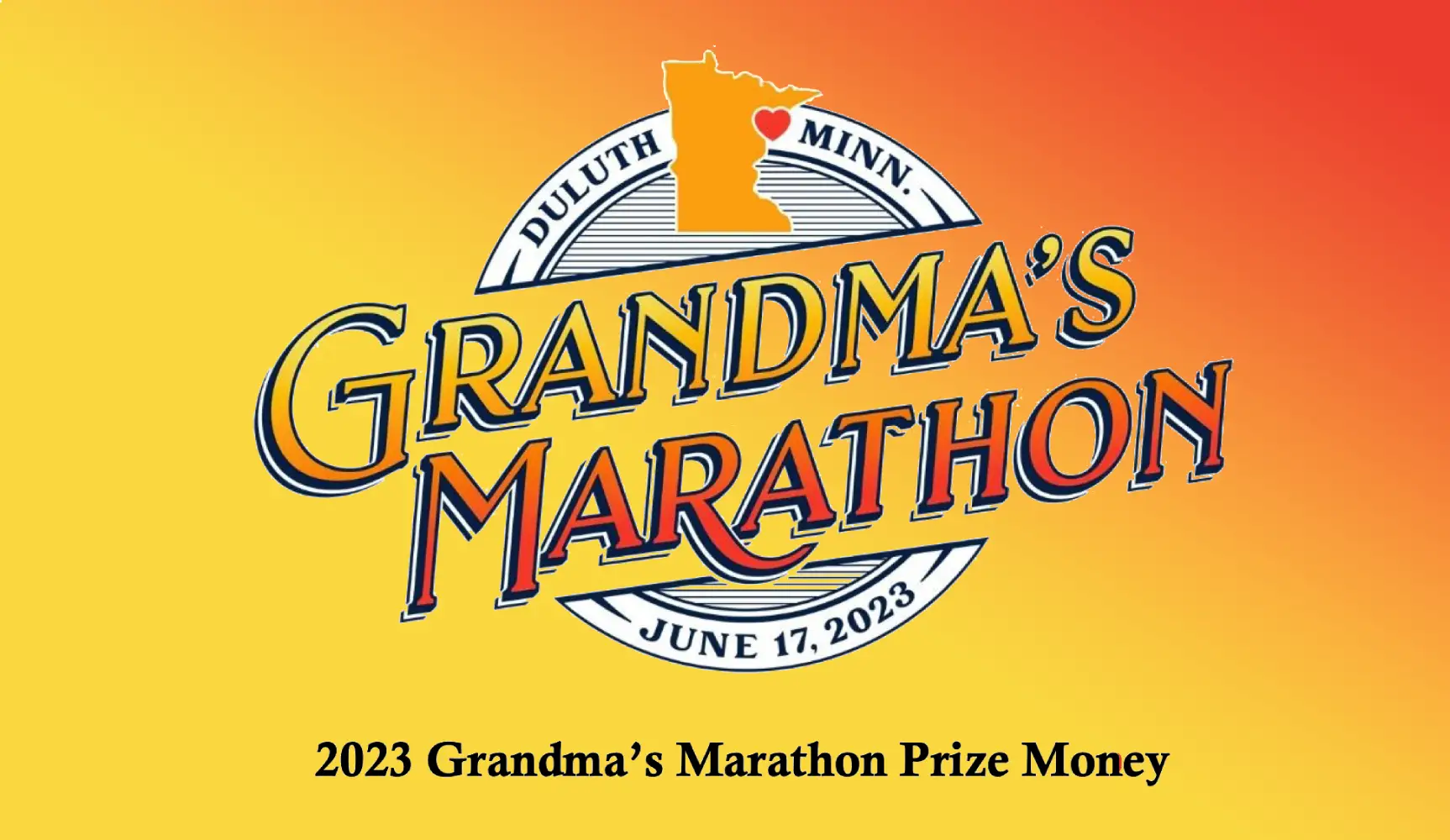 What is the 2023 Grandma's Marathon Prize Money?