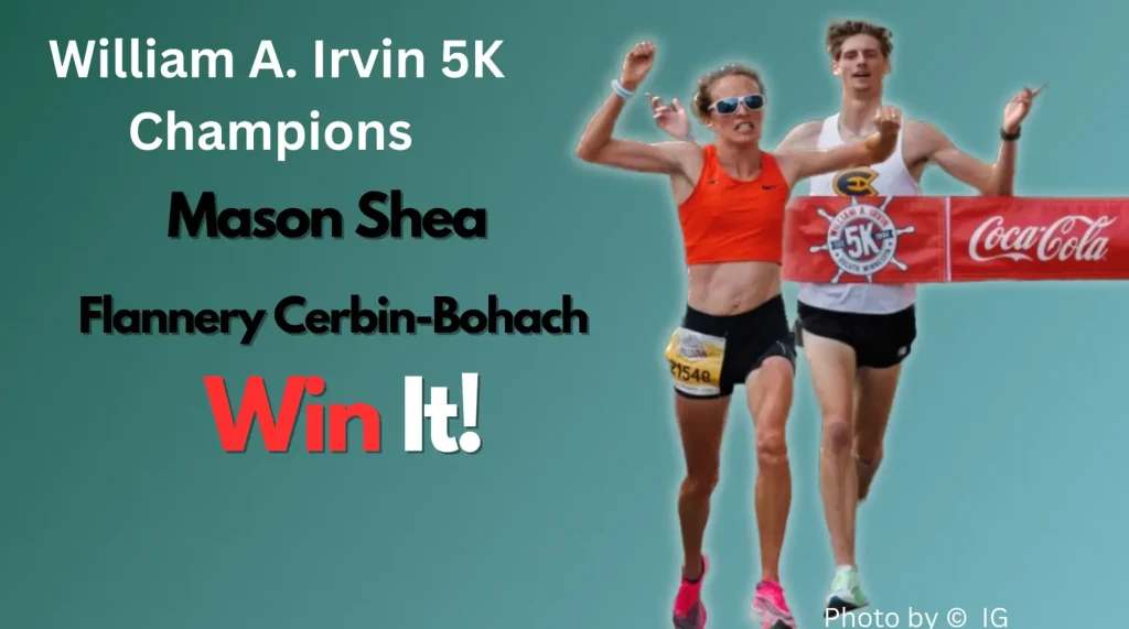 2023 William A. Irvin 5K results and recap on June 16, 2023