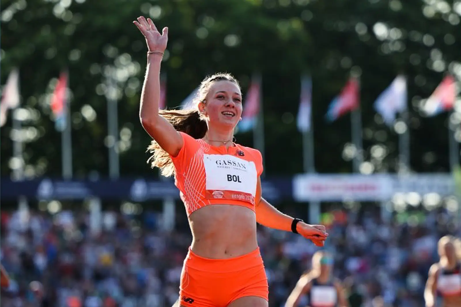 Femke Bol finishes second in 200m at Dutch National Track and Field Championships