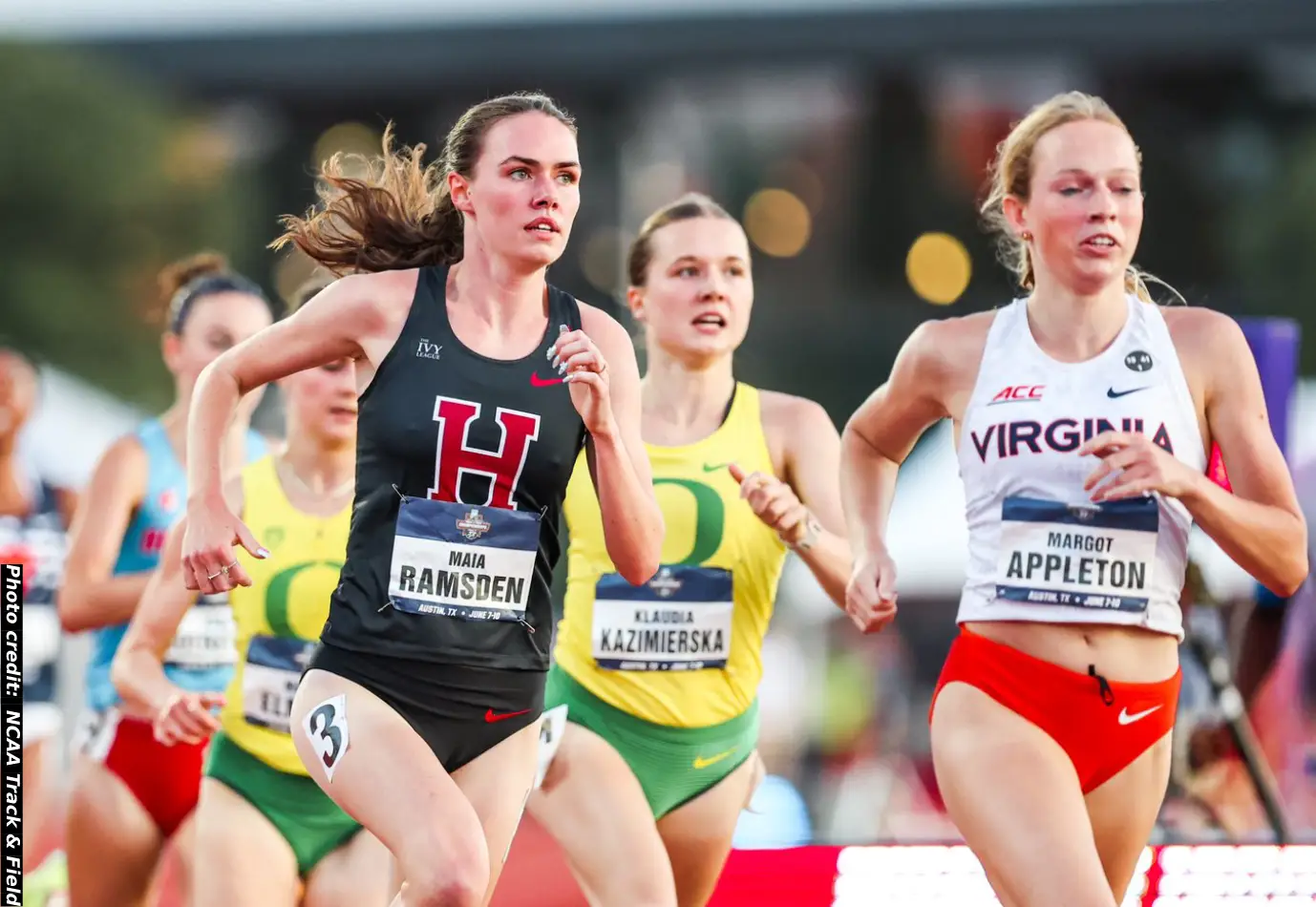 NCAA champion Maia Ramsden travels with Harvard for UK meets