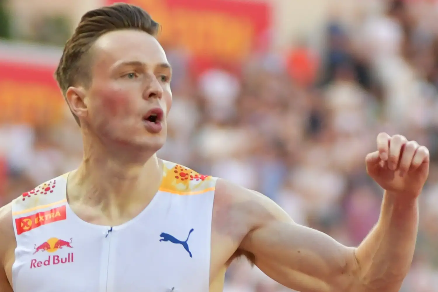 Karsten Warholm runs 46.52secs in 400m hurdles at Bislett Games Diamond League meeting in Oslo