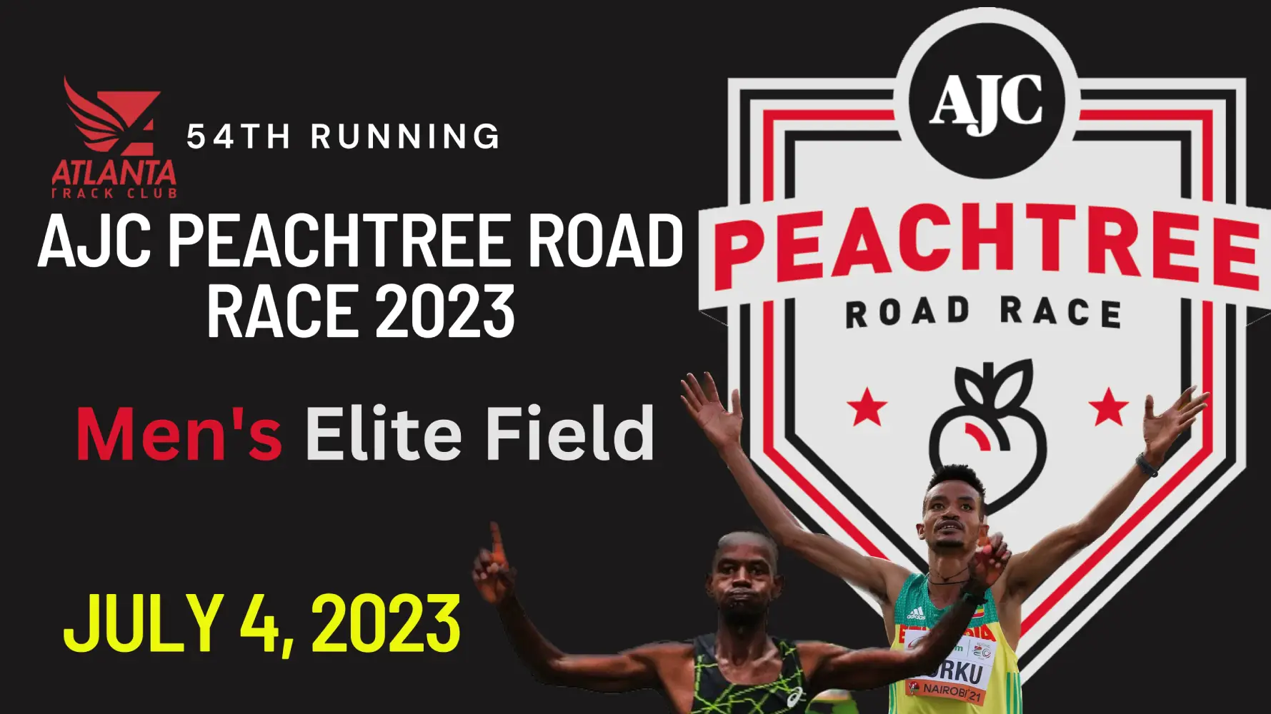 The Men's Elite Peachtree Road Race 2023 Start List