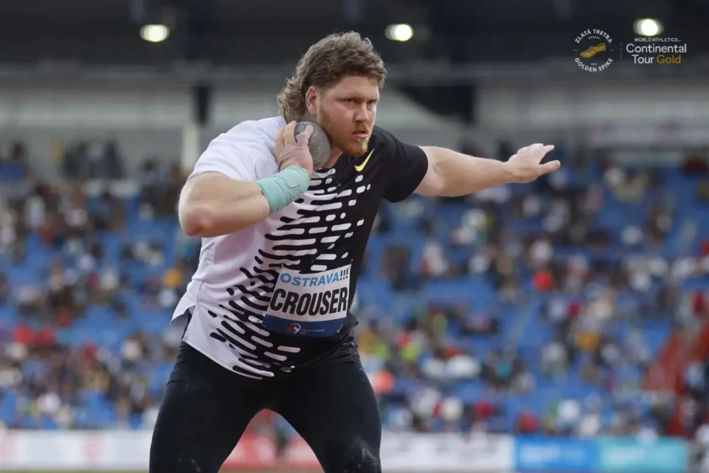 Ostrava Golden Spike 2023 USA's shot put winner Ryan Crouser