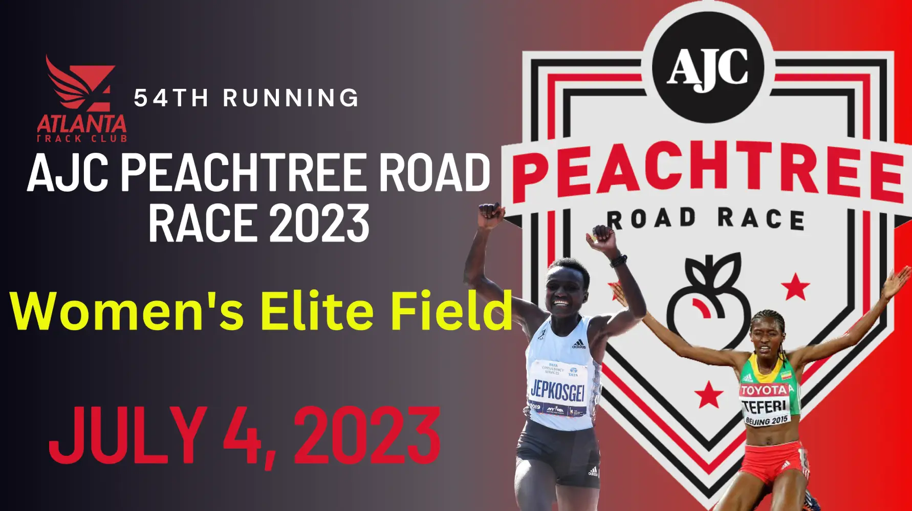 Peachtree Road Race 2023 Women's Elite Field