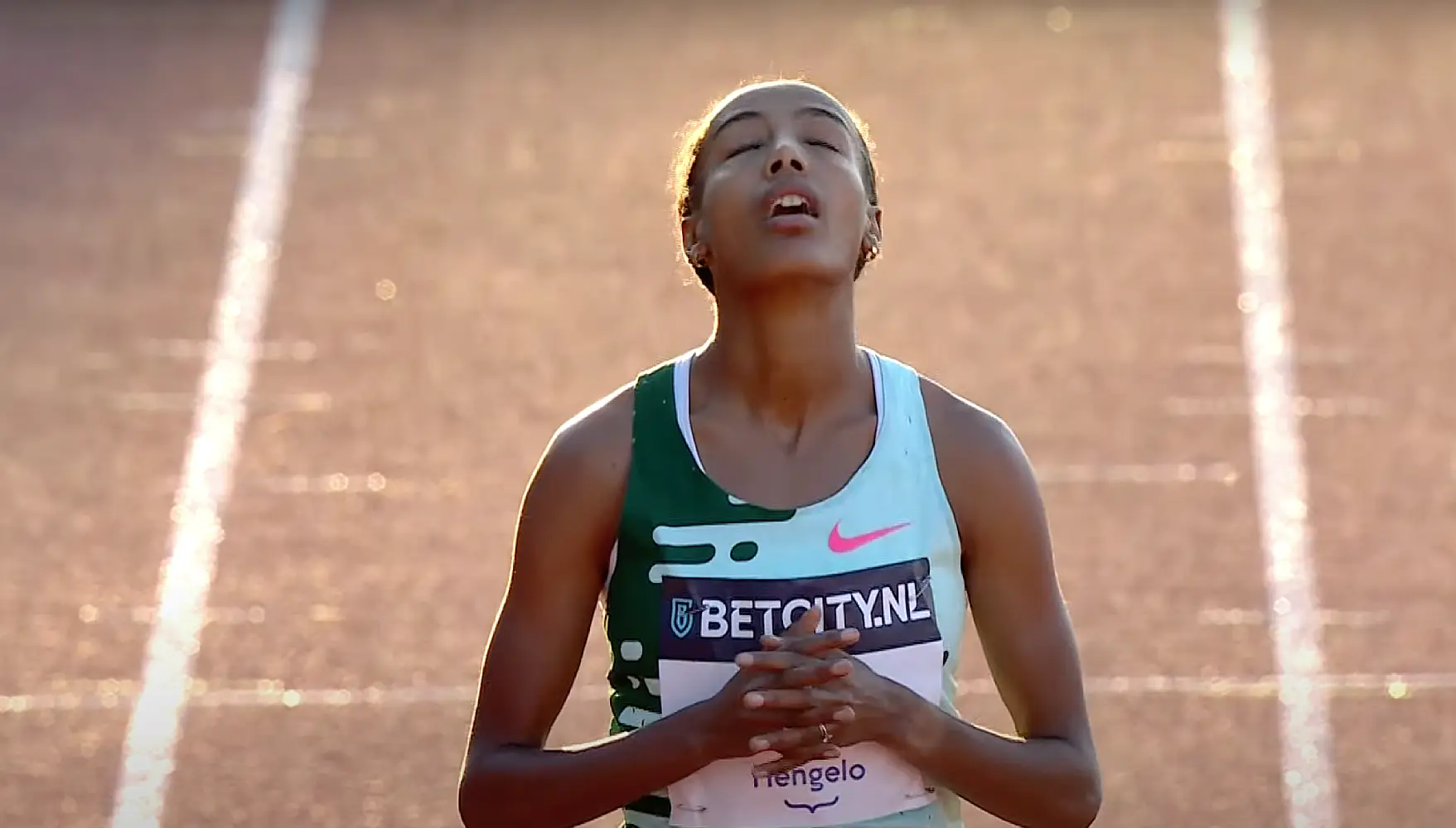 Sifan Hassan wins the 10,000m at the 2023 FBK Games