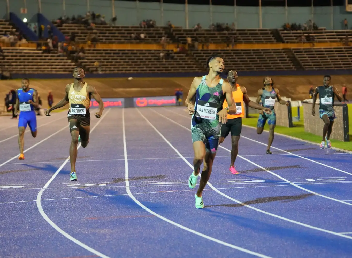 Wayde van Niekerk wins at 2023 Racers Grand Prix