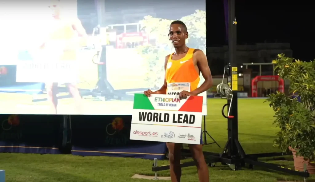 berihu aregawi wins 2023 ethiopian 10,000m trials